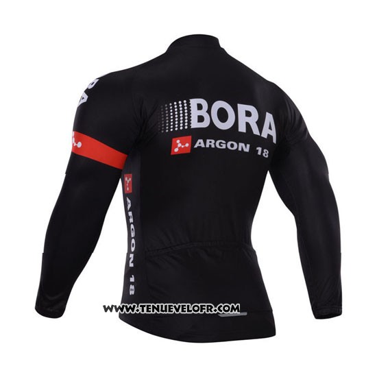 2015 Maillot Ciclismo Bora Noir Manches Longues et Cuissard